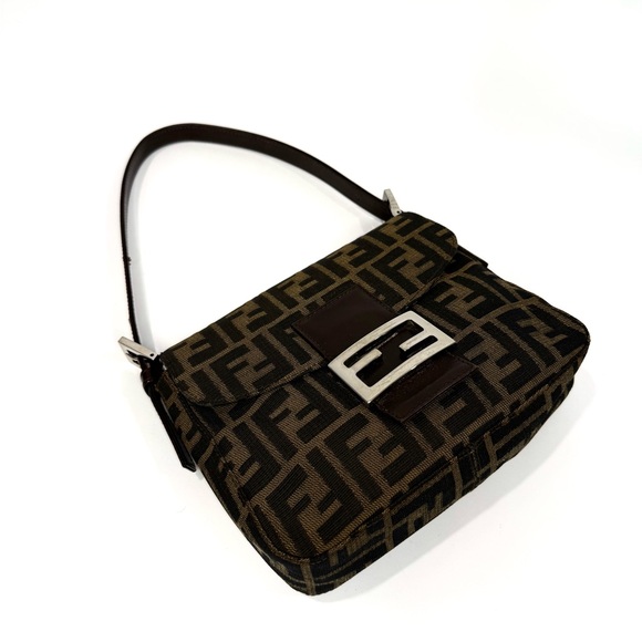 ✨SOLD✨ Vintage Fendi Zucca Baguette - Picture 6 of 10